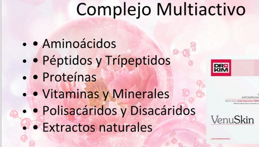 Vitaminas extractos naturales para la Piel